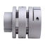 New – Open box Zero Max SC030-1/2-1/4 Flexible Aluminum Coupling, 1/2in to 1/4 Bore, 1.33in OD