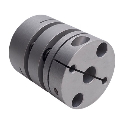 New – Open box Zero Max SC035-005 Flexible Aluminum Coupling, 3/8in Bores, 39mm OD, 47mm Length