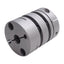 New – Open box Zero Max SC035-005 Flexible Aluminum Coupling, 3/8in Bores, 39mm OD, 47mm Length
