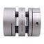 New – Open box Zero Max SC035-005 Flexible Aluminum Coupling, 3/8in Bores, 39mm OD, 47mm Length