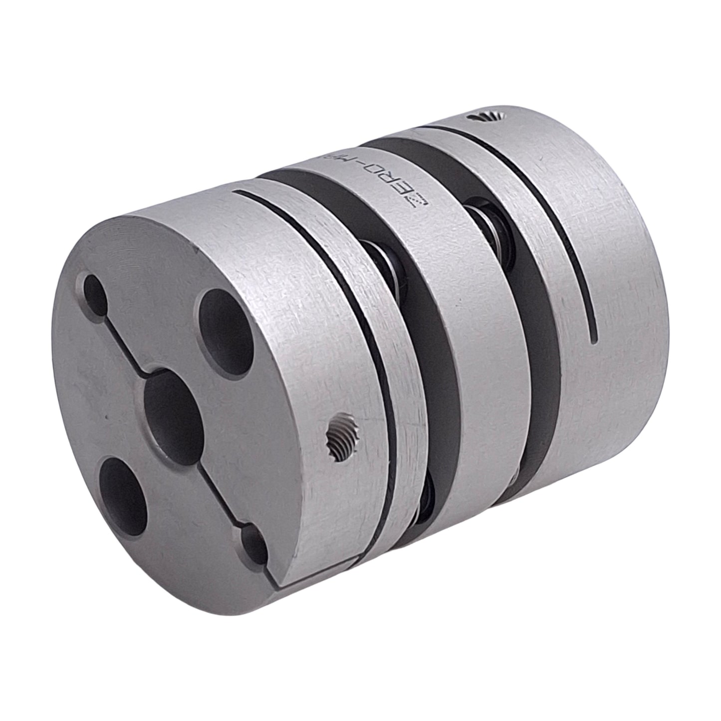 New – Open box Zero Max SC035-005 Flexible Aluminum Coupling, 3/8in Bores, 39mm OD, 47mm Length