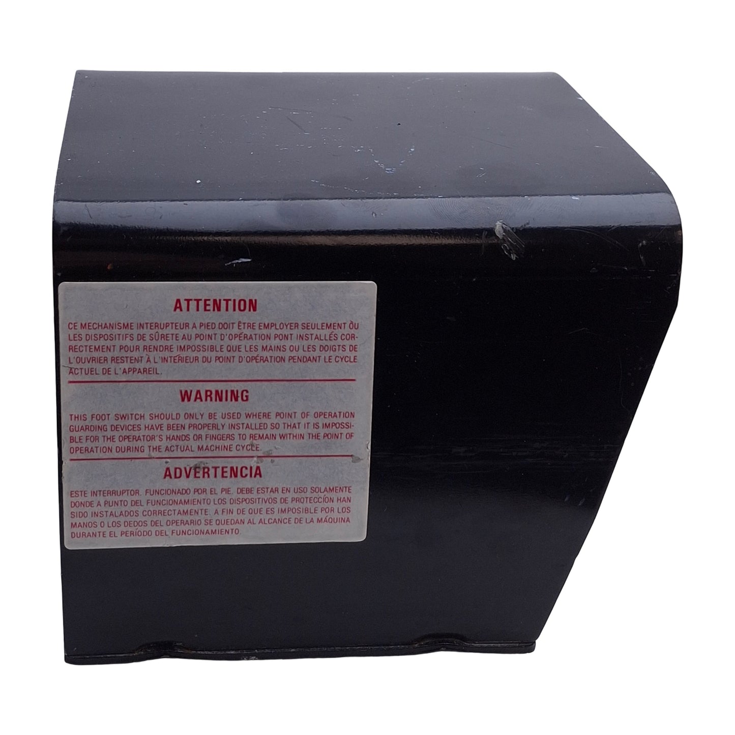 Used ConnTrol 864-1000-02 Guard Cover for Footswitch, Dimensions: 6" x 4.75" x 4.5"
