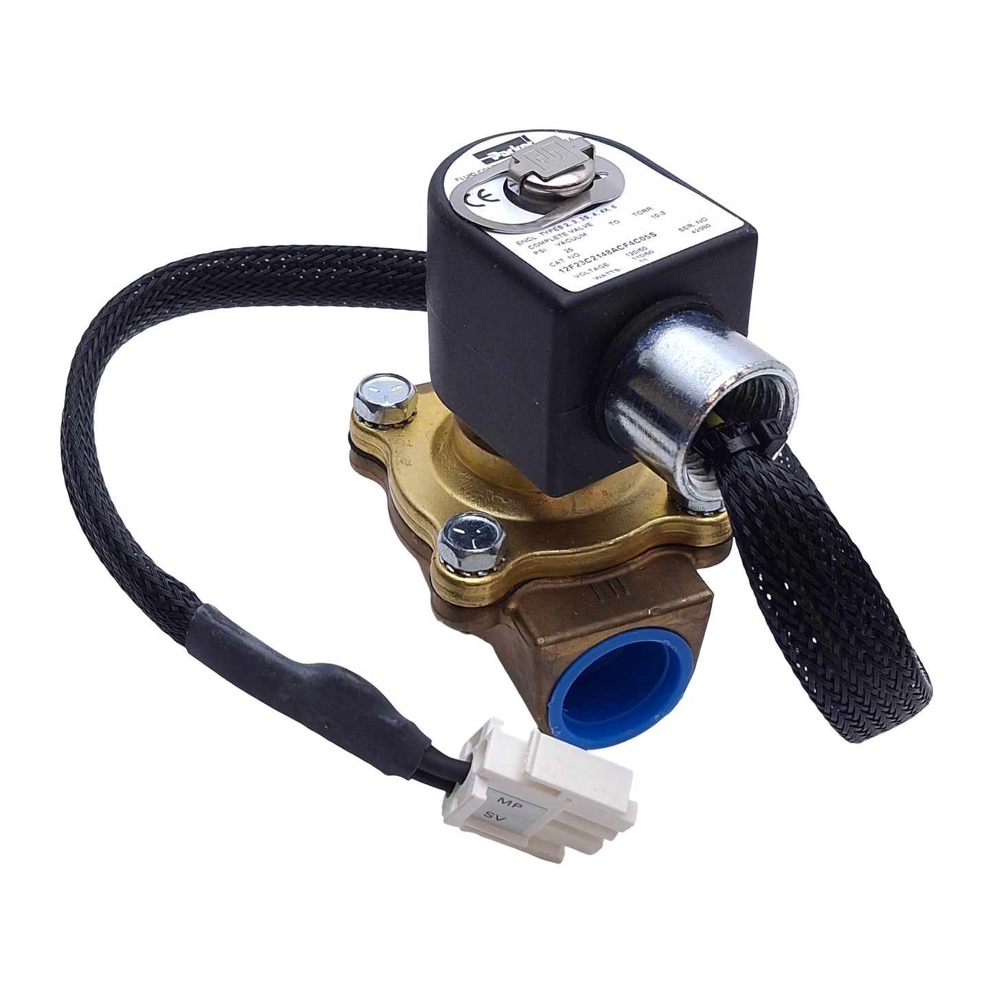 New – Open box Veeco 0135-105-15 Forline Valve Assembly For MS-34-T VIC Leak Detector