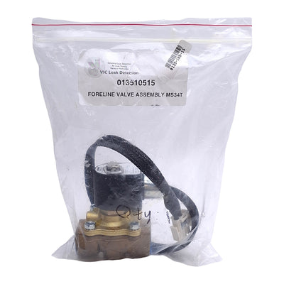 New – Open box Veeco 0135-105-15 Forline Valve Assembly For MS-34-T VIC Leak Detector
