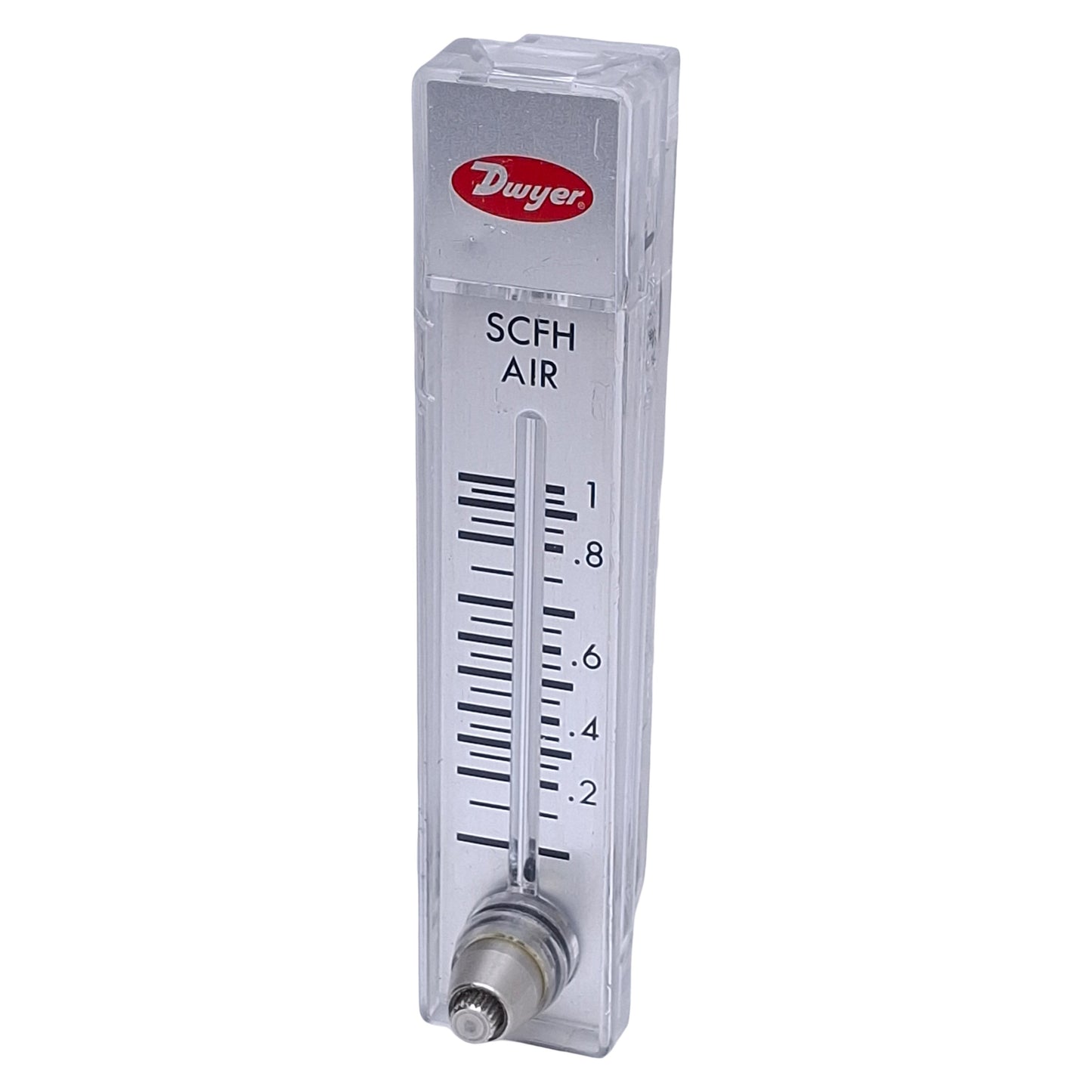 Used Dwyer RMA-2-APF-SSV Rate-Master Flow Meter 0.1 to 1SCFH Air, 1/8" NPT, 100psi