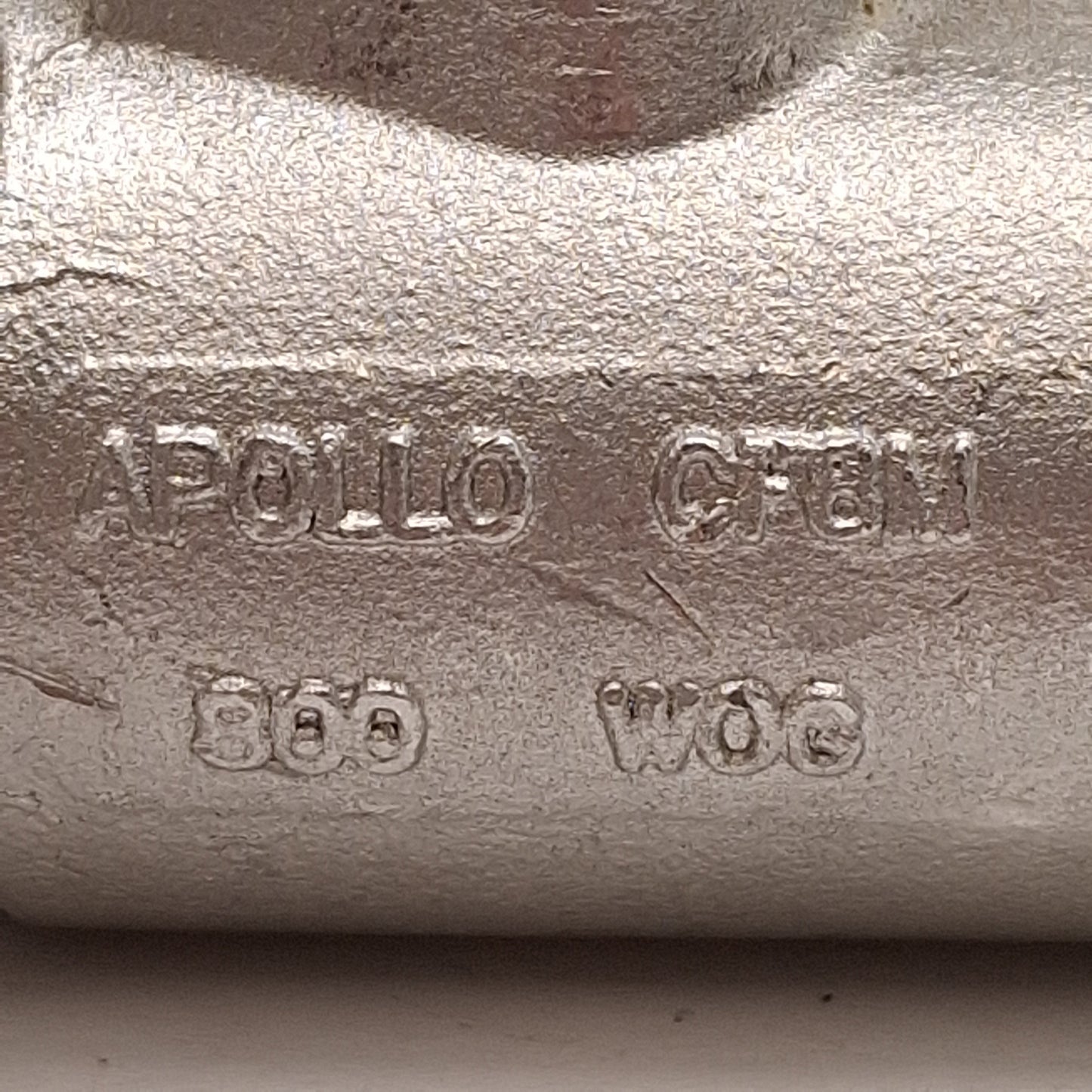 Used Apollo 76-601-01 Stainless Steel Ball Valve, 3-Way Diversion, 1/4in NPT *Handle*