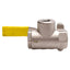 Used Apollo 76-601-01 Stainless Steel Ball Valve, 3-Way Diversion, 1/4in NPT *Handle*