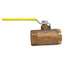 Used Apollo 80-105-01 Shut-Off Bronze Ball Valve, Manual Lever, 600 WOG, 1in NPT