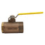 Used Apollo 80-105-01 Shut-Off Bronze Ball Valve, Manual Lever, 600 WOG, 1in NPT