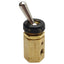 Used Clippard M-TV-3S Brass Toggle Valve, 3-Way NC, #10-32, 10bar Max, 125L/min, M12