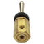 Used Clippard TV-3S Brass Toggle Valve, 3-Way NC, #10-32, 150psi Max, 135L/min