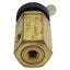 Used Clippard TV-3S Brass Toggle Valve, 3-Way NC, #10-32, 150psi Max, 135L/min