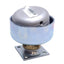Used Humphrey 125PLG Manual Diaphragm Poppet Pushbutton Valve, 3/2 Way NC, 1/8in NPSF
