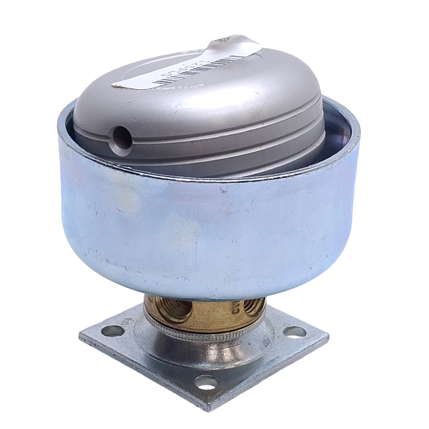 Used Humphrey 125PLG Manual Diaphragm Poppet Pushbutton Valve, 3/2 Way NC, 1/8in NPSF
