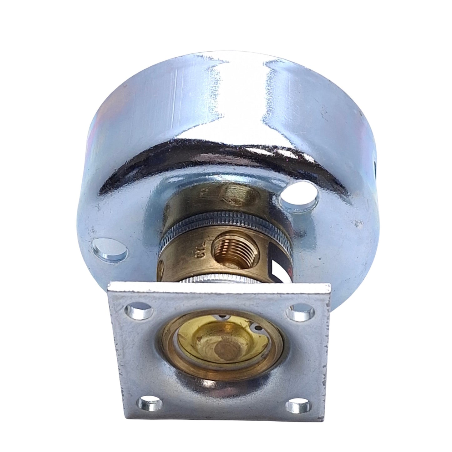 Used Humphrey 125PLG Manual Diaphragm Poppet Pushbutton Valve, 3/2 Way NC, 1/8in NPSF