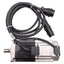 Used Allen Bradley TLY-A230P-BJ64AA Servo Motor w/ Brake, 0.31kW 3Ø 230VAC 70mm Frame