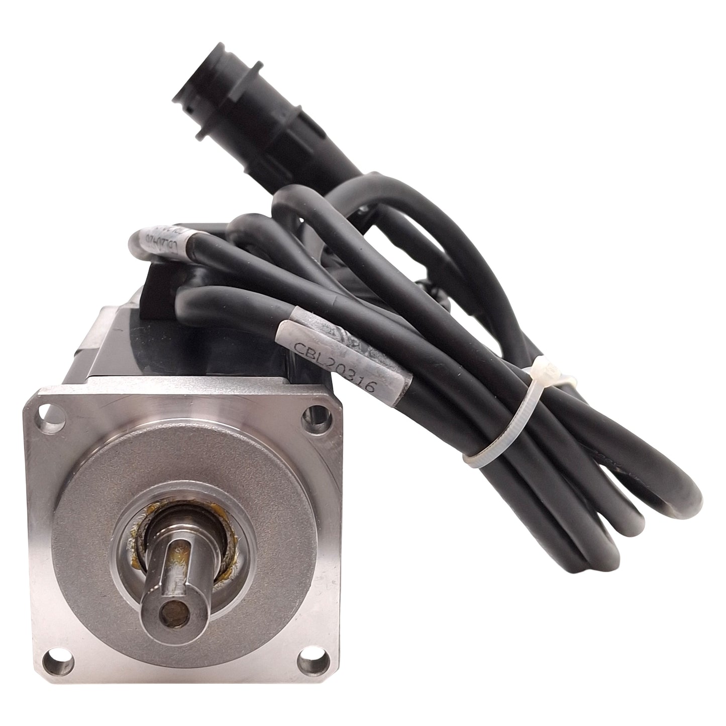 Used Allen Bradley TLY-A230P-BJ64AA Servo Motor w/ Brake, 0.31kW 3Ø 230VAC 70mm Frame