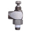 Used Lot of 2 Clippard JFC-2B Right Angle Flow Control 310l/min, 150psi Max, 1/8" NPT