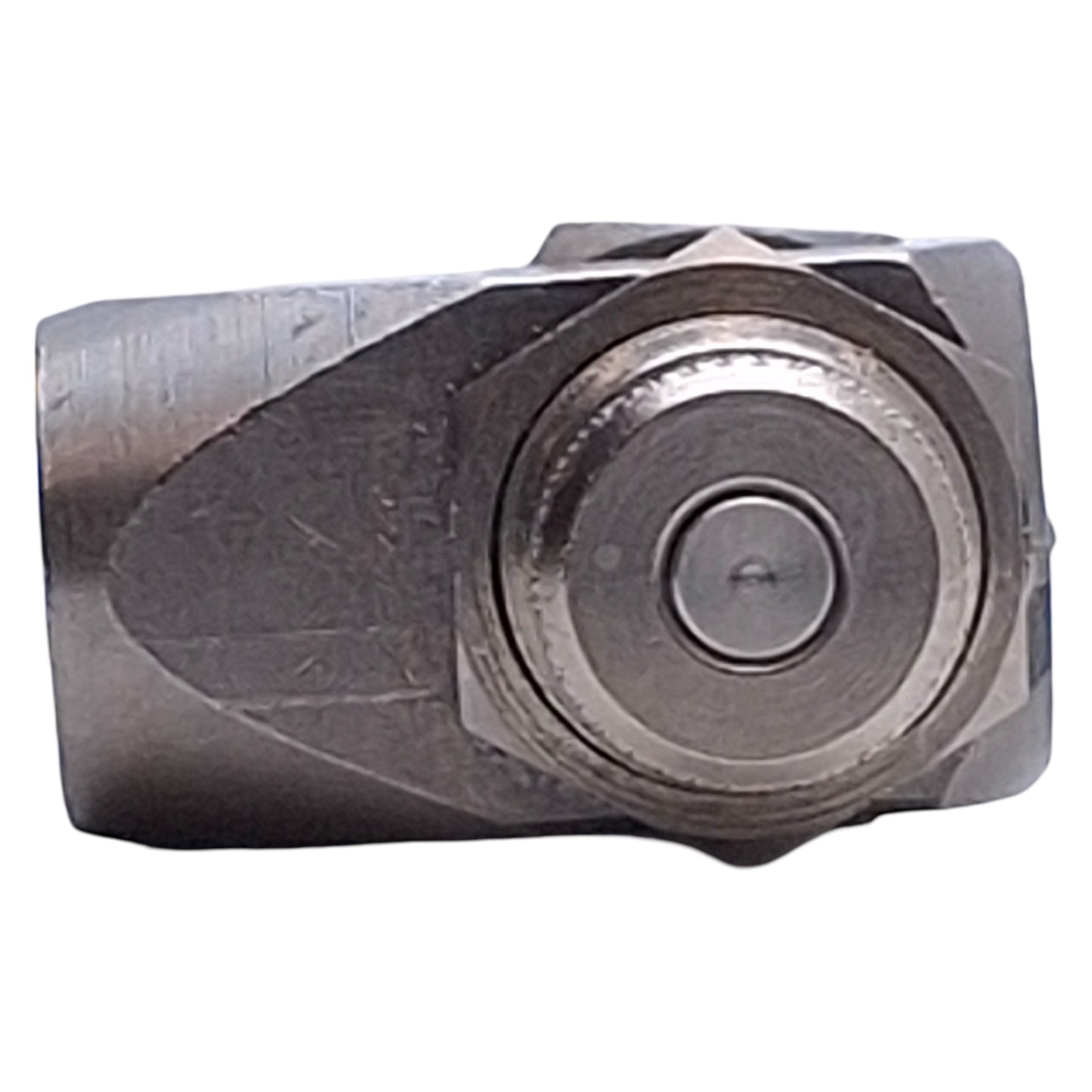 Used Lot of 2 Clippard JFC-2B Right Angle Flow Control 310l/min, 150psi Max, 1/8" NPT