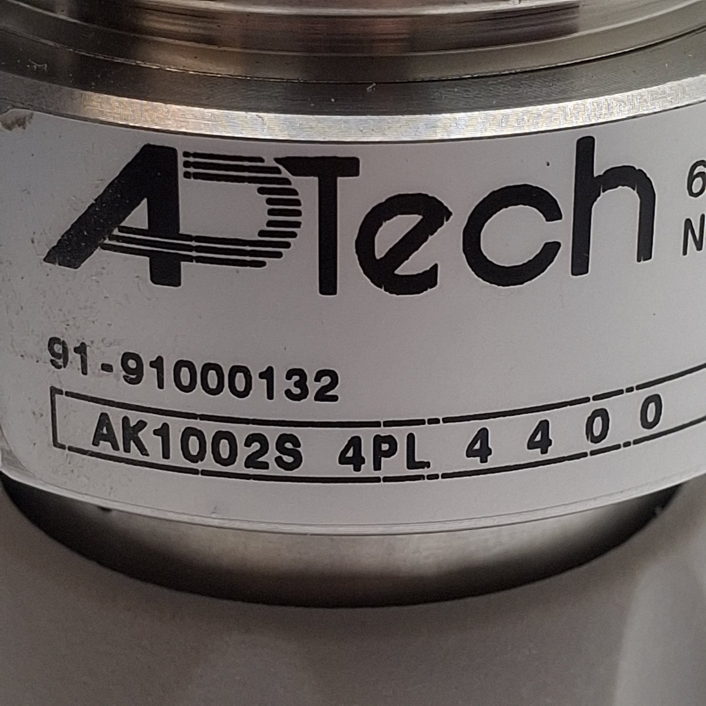 Used APTech AK1002S4PL4400 Pressure Regulator, 1-30psi Set, 3500psi In, 1/4in NPT