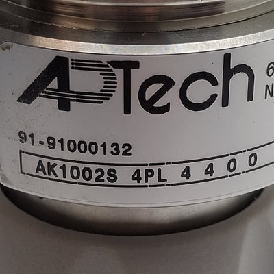 Used APTech AK1002S4PL4400 Pressure Regulator, 1-30psi Set, 3500psi In, 1/4in NPT
