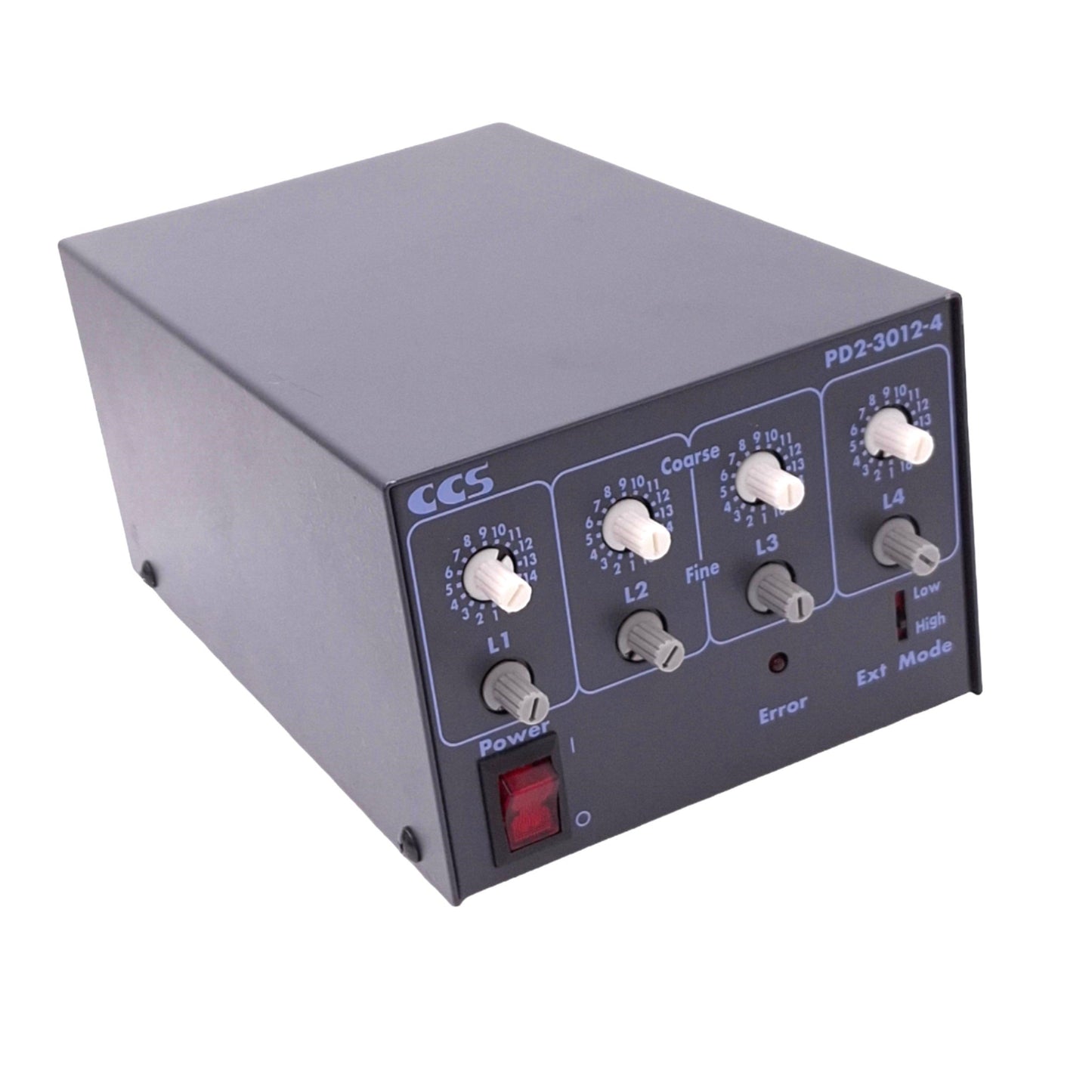 Used CCS PD2-3012-4(CE) Machine Vision Light Controller, 4-Channel, 12VDC Out 27W Max