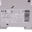 Used Eaton FAZ-D1,5/3-NA Circuit Breaker, 3-Pole 1.5A, 480Y/277VAC Max, DIN Rail