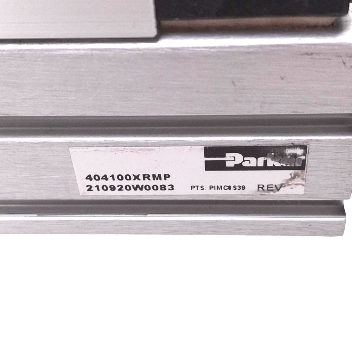 Used Parker 404100XRMP Ball Screw Linear Actuator, 100mm Stroke, NEMA 23, 1667N Max