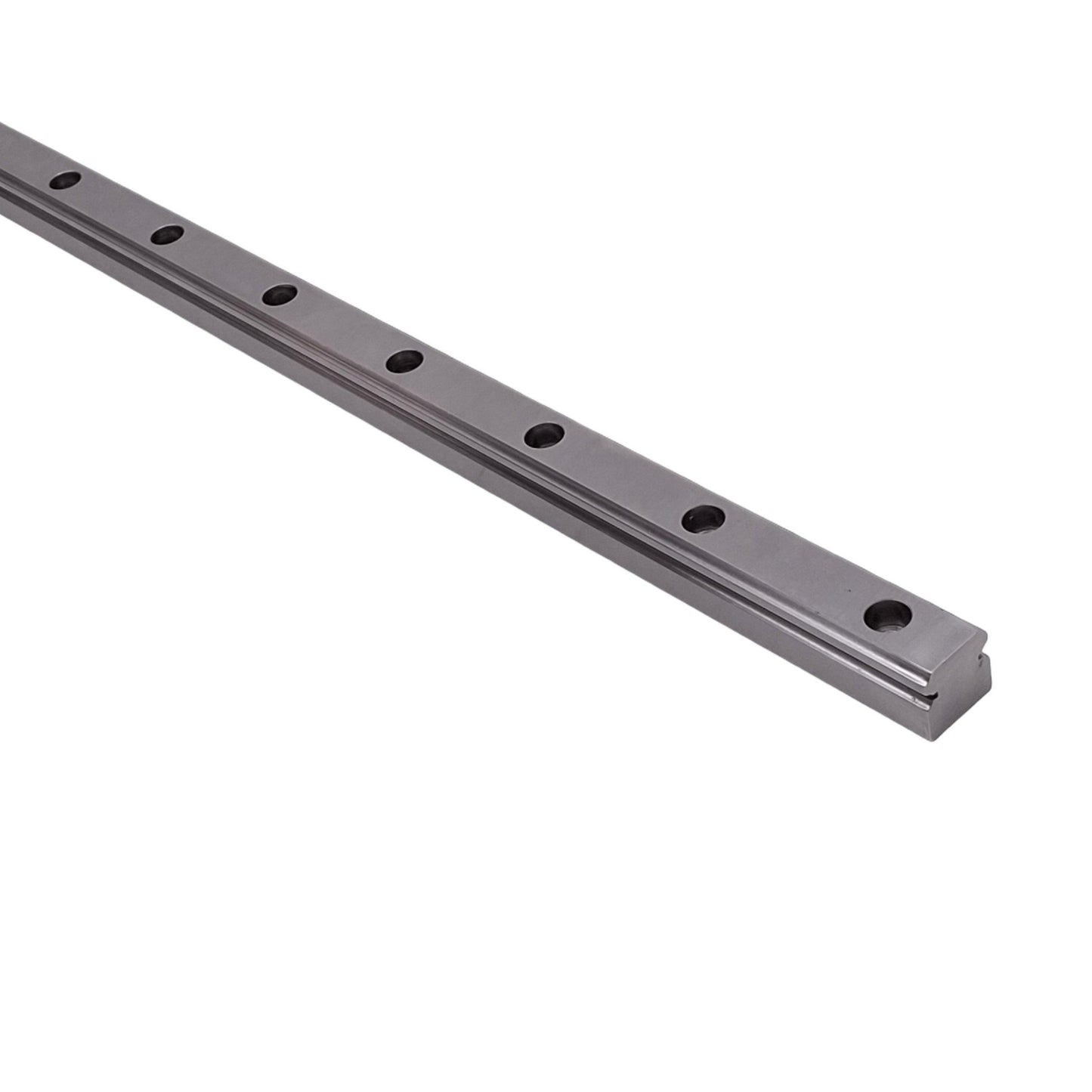 Used NSK NH25 Linear Motion Guide Rail, 23mm x 760mm Rail, 60mm Pitch, 34.5kN Max
