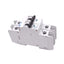 Used Eaton FAZ-C7/2-NA Circuit Breaker, 2-Pole 7A, 480Y/277VAC Max, DIN Rail