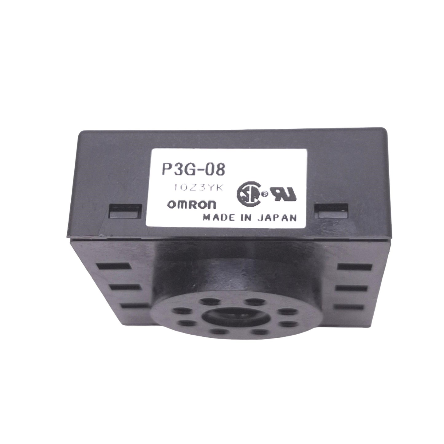 Used Omron P3G-08 Relay Socket, 8-Pin Octal to Screw Terminals, 250VAC 6A Max