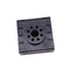 Used Omron P3G-08 Relay Socket, 8-Pin Octal to Screw Terminals, 250VAC 6A Max