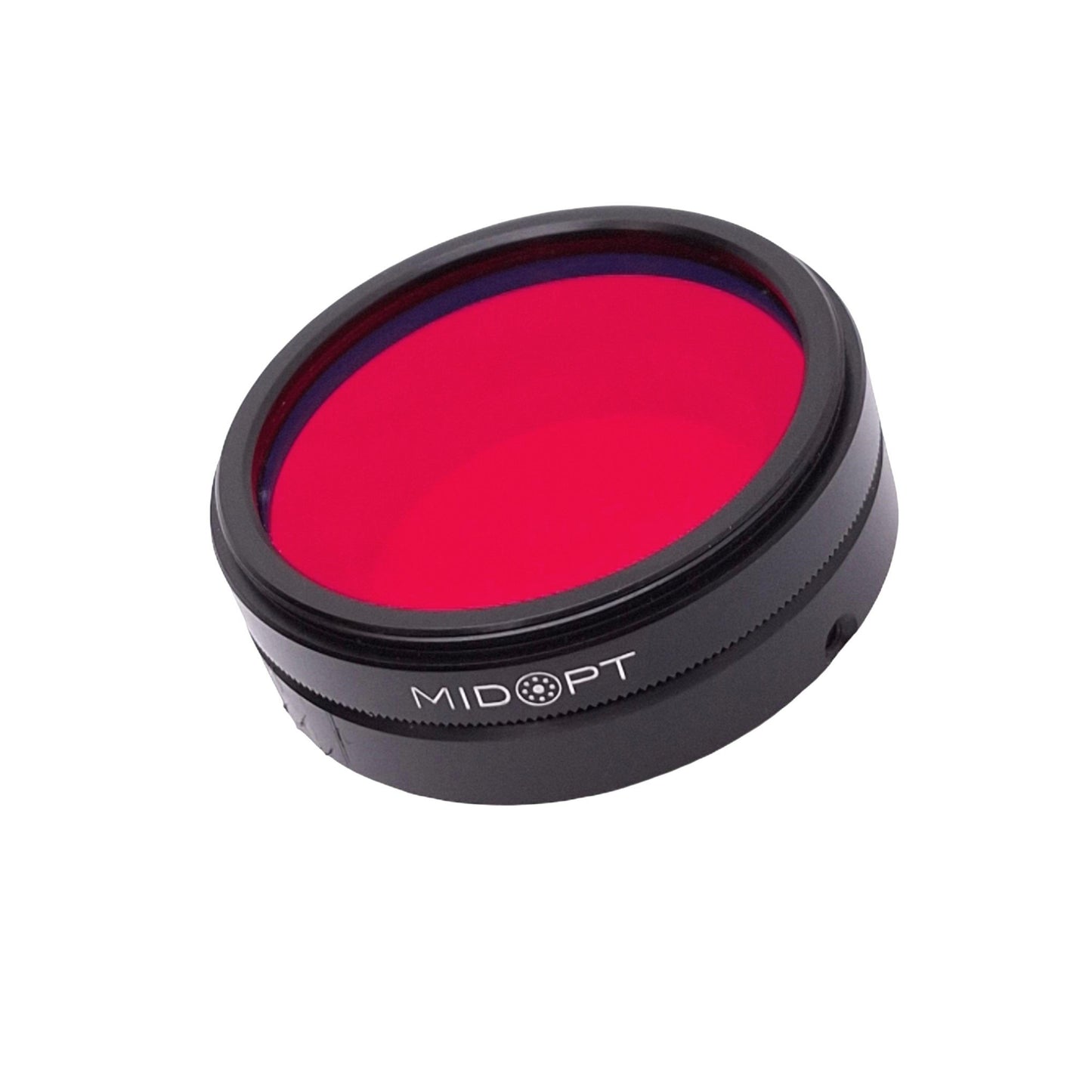 Used Midwest Optical BP635-S27.7 Light Red Bandpass Filter, 615-645nm, 27.7mm