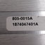 Used Parker 406800XRMSD2H1C1M1 Linear Actuator, 5mm Lead, 800mm Travel, ø10mm Shaft