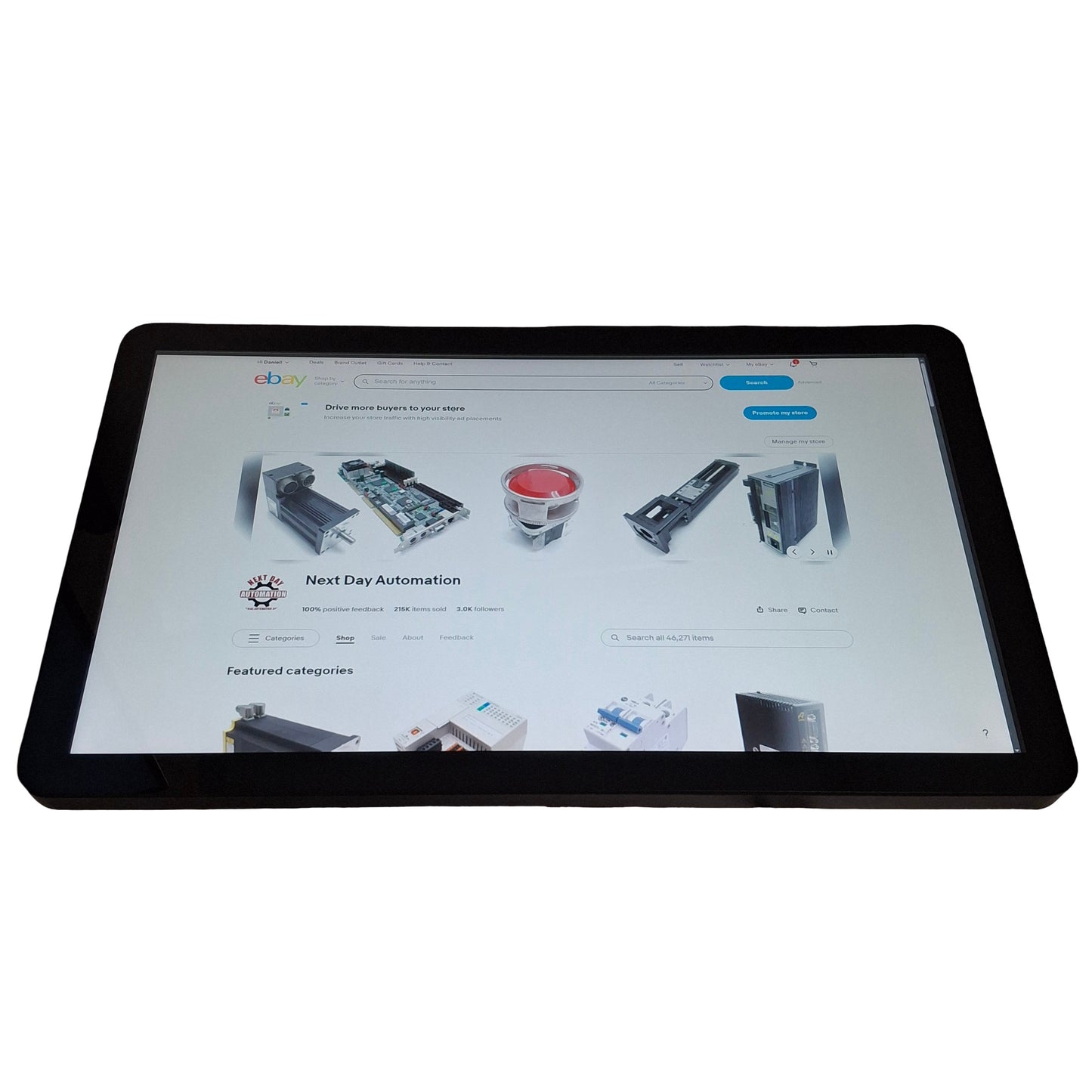 Used Gvision D22ZD-AV-15P0-BAUIT PCAP Touchscreen Monitor 21.5in, 1920x1080, USB-B
