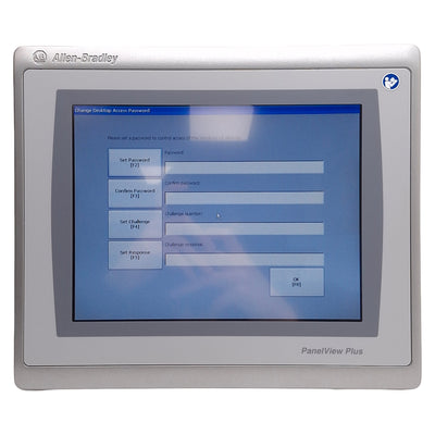 Used Allen Bradley 2711P-T10C22D9P Ser A PanelView Plus 7 HMI, 10in Display, 24VDC