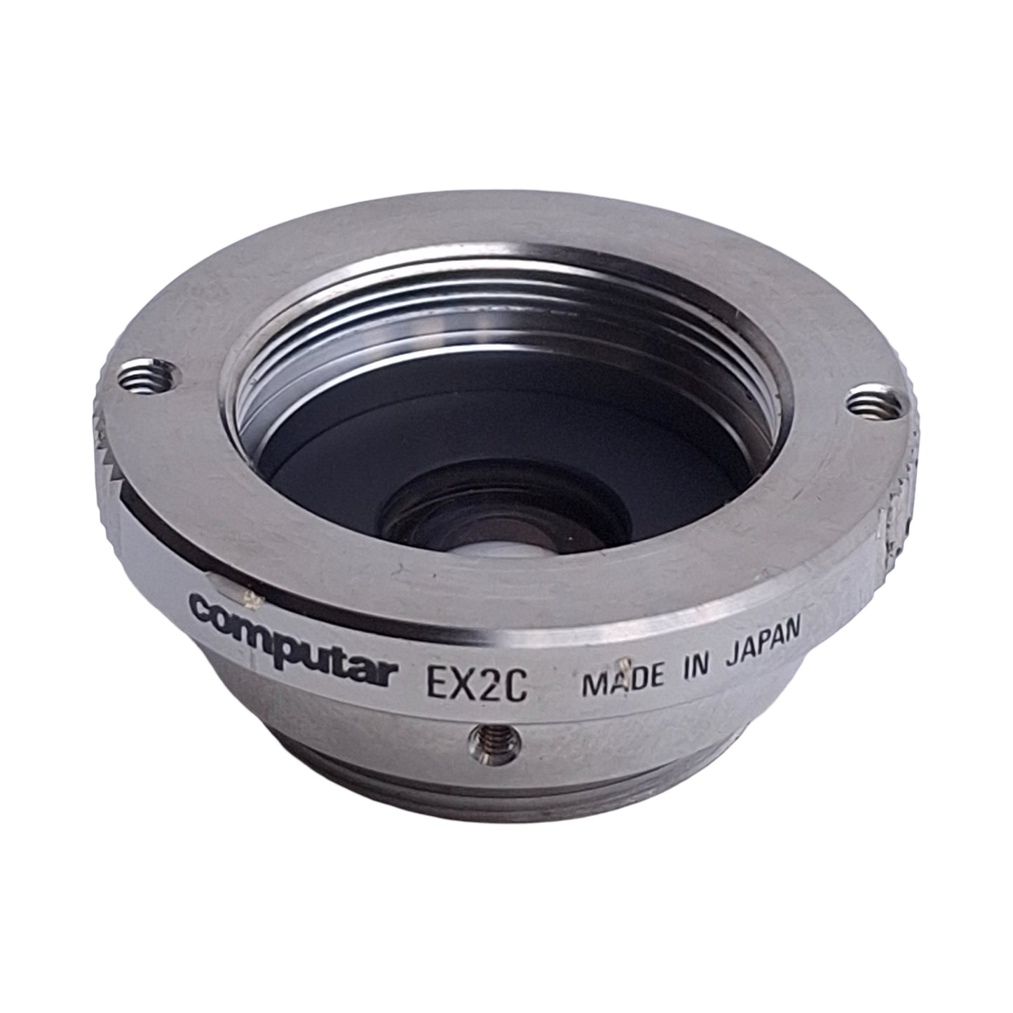 Used Computar EX2C Focal Length Extender, C-Mount, 2X Doubles The Focal Length