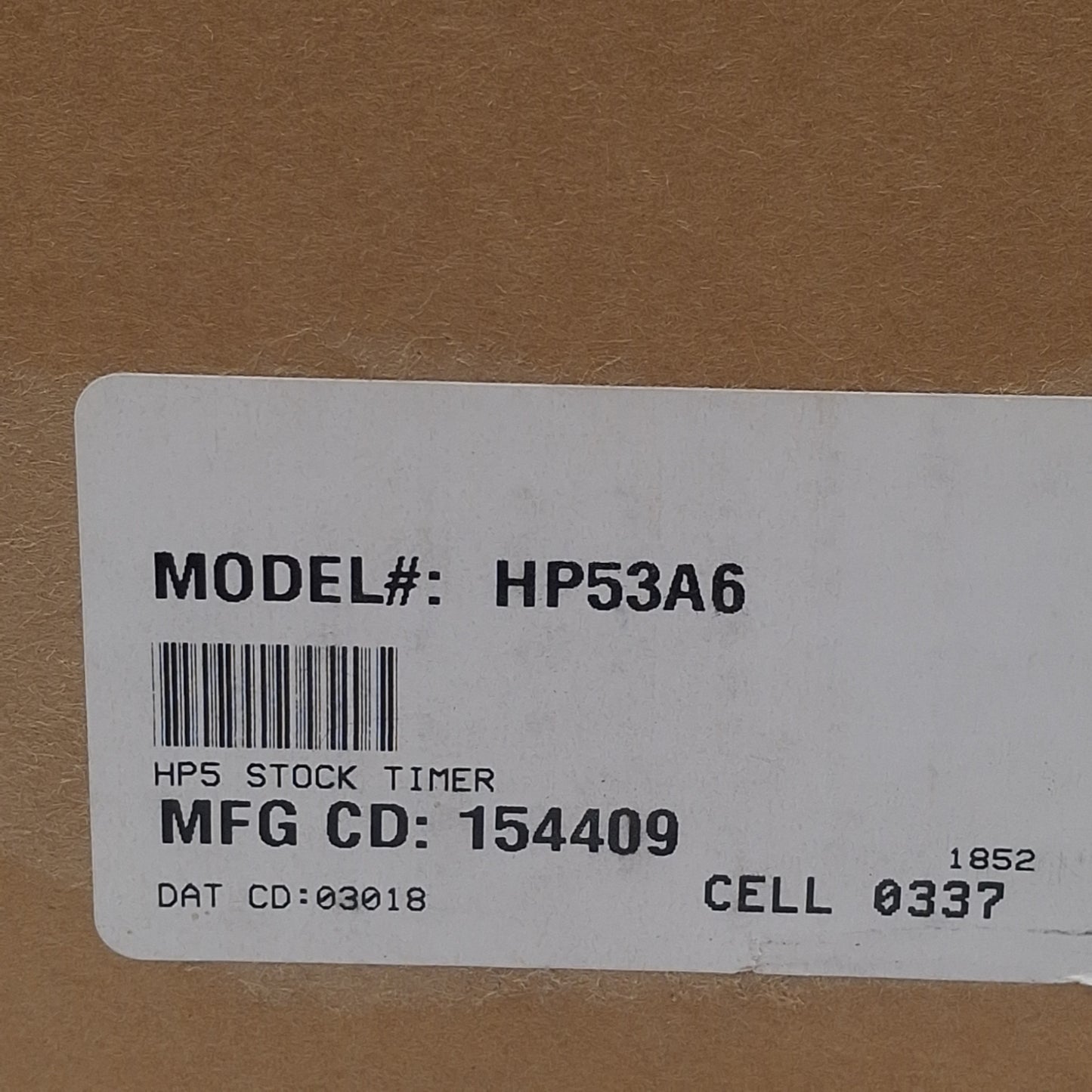 New Eagle Signal HP53A6 CYCL-FLEX Reset Timer, SPDT, 0-5min Range, 10A 120VAC