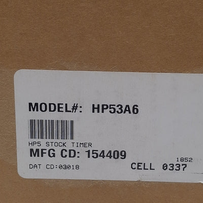 New Eagle Signal HP53A6 CYCL-FLEX Reset Timer, SPDT, 0-5min Range, 10A 120VAC