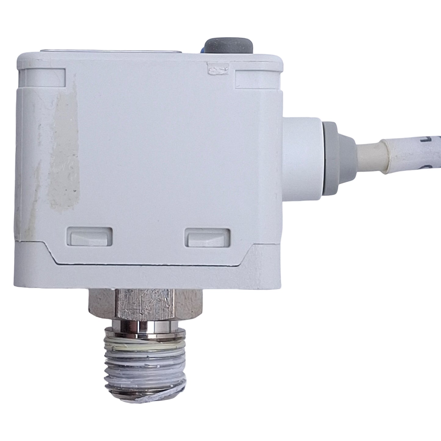 Used SMC ISE40A-01-V Digital Pressure Switch, -0.1 to 1.0MPa, PNP, 1/8"NPT, 12-24VDC