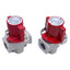 Used Lot of 2 SMC VHS30-N03A-Z Pressure Relief Valve 15-150psi Range, 3/8 NPT Port