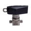 Used Swagelok SS-43GS4-LL 1-Piece Ball Valve w/ Latch Lock, 1/4in Tube, *No Nuts*