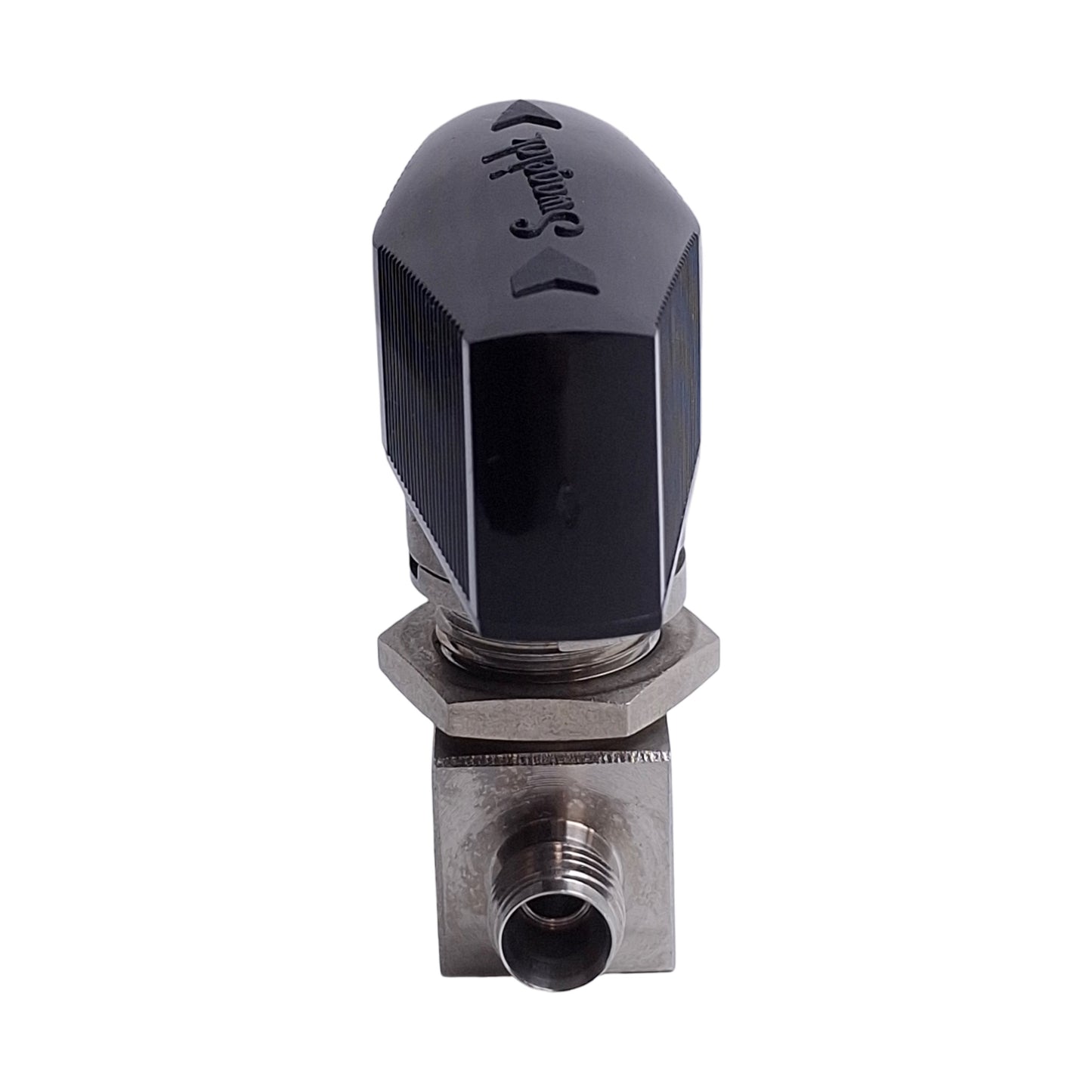 Used Swagelok SS-43GS4-LL 1-Piece Ball Valve w/ Latch Lock, 1/4in Tube, *No Nuts*