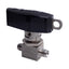 Used Swagelok SS-43GS4-LL 1-Piece Ball Valve w/ Latch Lock, 1/4in Tube, *No Nuts*