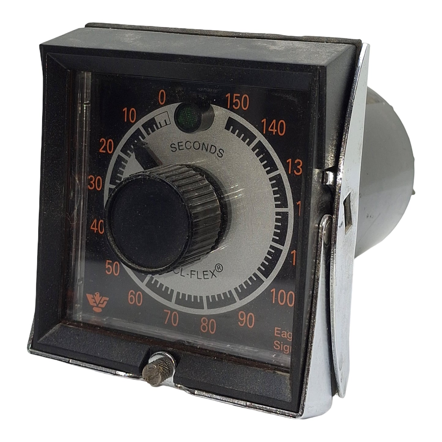 Used Eagle Signal HP52A6 CYCL-FLEX Reset Timer, SPDT, 0-150sec Range, 120VAC 10A
