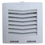 Used Hoffman Pentair HG0500404 Exhaust/Vent Grille 5" x 5", IP54, RAL 7035 Light Gray
