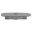 Used Hoffman Pentair HG0500404 Exhaust/Vent Grille 5" x 5", IP54, RAL 7035 Light Gray