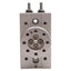 Used SMC MSQB1AE Pneumatic Rotary Table, ø6mm Bore, 190° Rotation, 0.1-0.7MPa, M3x0.5