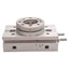 Used SMC MSQB1AE Pneumatic Rotary Table, ø6mm Bore, 190° Rotation, 0.1-0.7MPa, M3x0.5