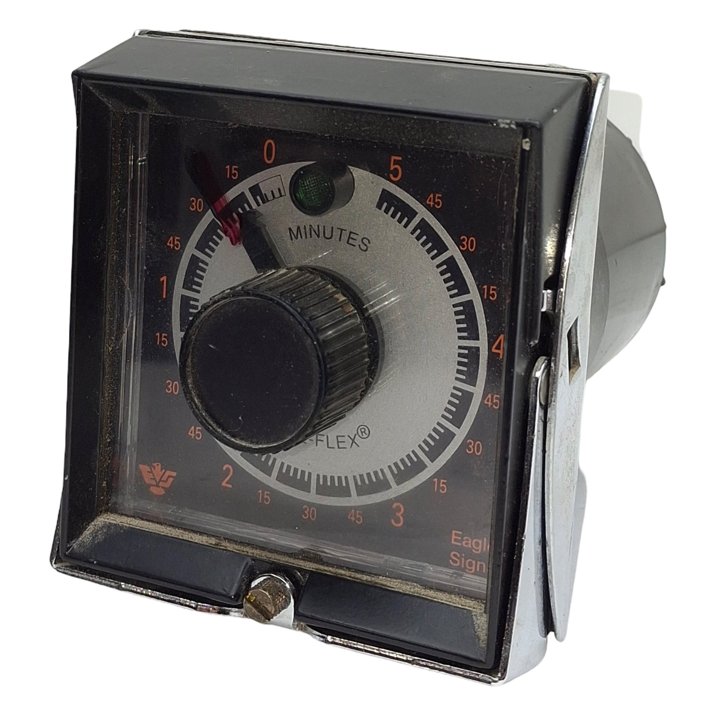 Used Eagle Signal HP53A6 CYCL-FLEX Reset Timer, 0-5min Range, SPDT, 120VAC 10A